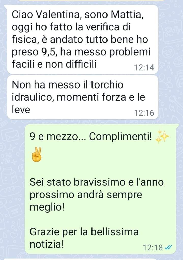 Valentina Mosele - Testimonianze clienti