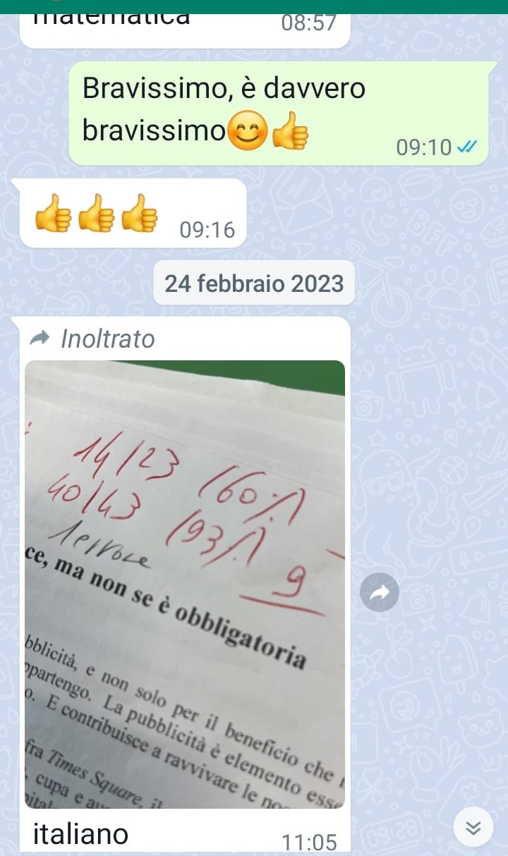 Valentina Mosele - Testimonianze clienti